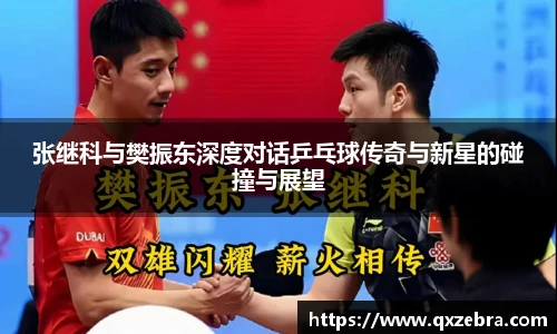 张继科与樊振东深度对话乒乓球传奇与新星的碰撞与展望